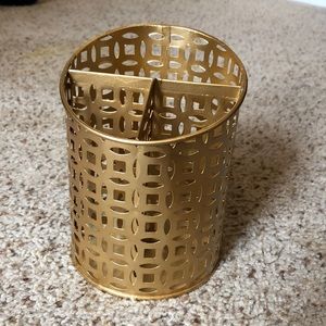 Gold Pen Holder